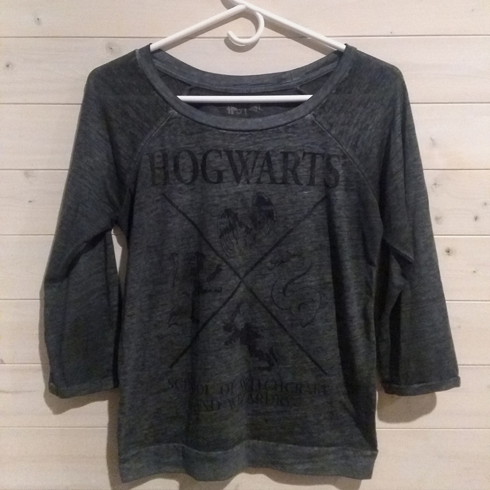 Heather Grey HP Howarts Top